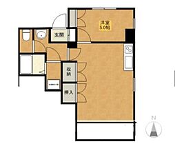 リバーシティ江平中町 1LDKの間取図画像