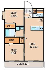 NEIGHBORS 2LDKの間取図画像