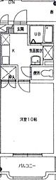マンションHINO ワンルームの間取図画像
