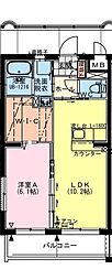 仮)小松SPマンション 1LDKの間取図画像