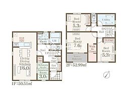 2号棟 西区五十嵐中島2丁目 第6 リーブルガーデン