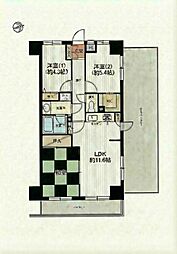間取図画像 3LDK