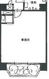 パソナール博多 ワンルームの間取図画像