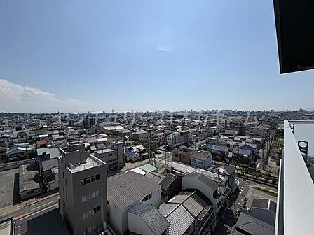 10階バルコニーからの眺望です。