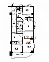 ステージ祥南 4LDKの間取図画像