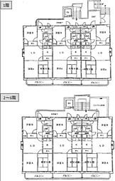 S・D・スクエア2 3LDKの間取図画像