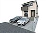 外観：【施工会社施工例】外構工事施工一例　2号棟