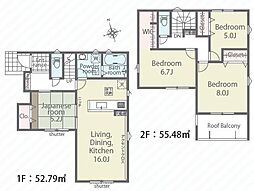 豊橋市松井町第2期 新築戸建 全6棟 6号棟