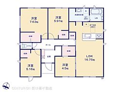 豊橋市下五井町2期　新築戸建（全2棟）1号棟リーブルガーデン