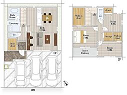 豊橋市高師町1期 中古戸建(全3棟)2号棟