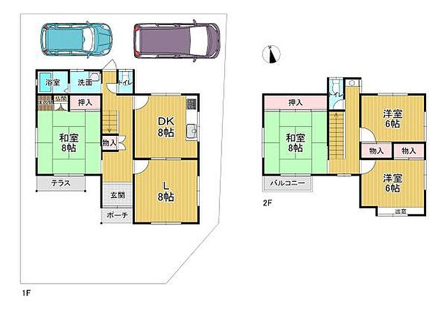間取り 京都市伏見区久我東町