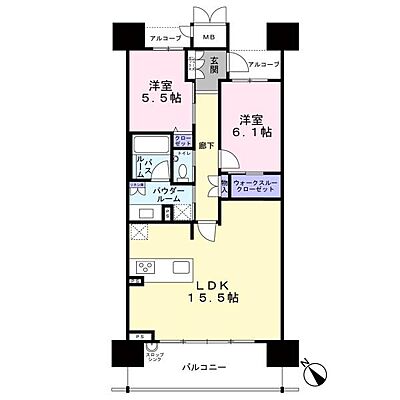 間取り プレサンス　ロジェ　豊橋前田中町CL 11階/-