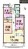 間取り：3LDKの魅力的な間取り！LDKはゆったりとした空間で、ご家族との団らん時間が、より一層充実したものになりますね。家族との仲が深まり、自然と笑顔が増えます！