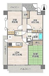 間取図画像 3LDK