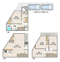 Osaka Metro今里筋線 だいどう豊里駅 徒歩13分