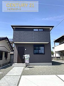 外観:落ち着いた色合いのシンプルでモダンなデザインの外観 外観:落ち着いた色合いのシンプルでモダンなデザインの外観