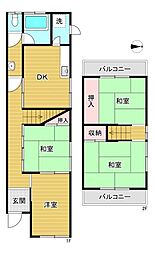 近鉄けいはんな線 新石切駅 徒歩28分