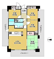 間取図画像 4LDK