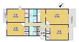間取図画像 3LDK