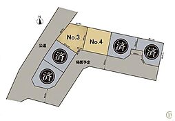 多摩区枡形 建築条件なし売地