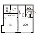 ドリームハウス月寒4階4.3万円