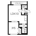 ラフィネ東札幌2階5.1万円