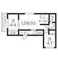 レガリア豊平公園1階6.0万円