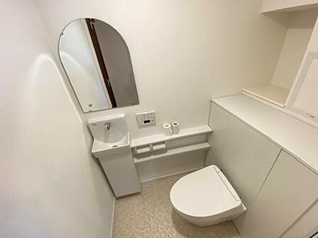 清潔感のあるトイレできれいさっぱり