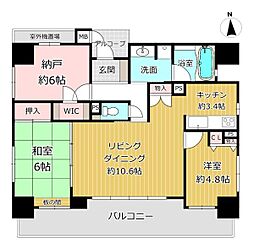 間取図画像 2SLDK