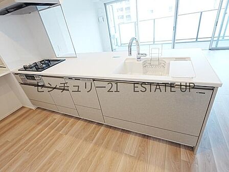 【キッチン】解放感に優れているキッチン