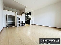 セブン都北　302 1 3階ワンルームのリビング/ダイニング