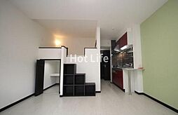 ブルックリン天神 203 2階ワンルームのリビング/ダイニング