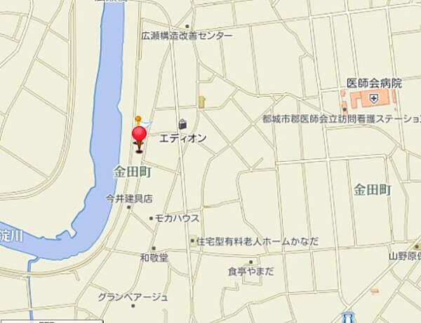 地図を拡大表示