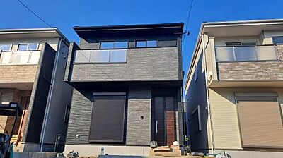 外観:シンプルモダンな外観デザインで、重厚感のです。 外観:シンプルモダンな外観デザインで、重厚感のです。