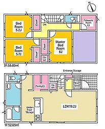 豊橋市石巻西川町 新築戸建 全3棟 2号棟