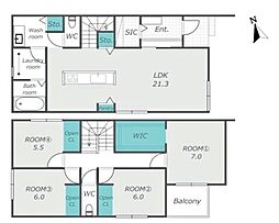 知立市昭和3丁目 新築戸建 全2棟 A棟
