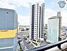 その他：バルコニーからの眺望。日当・風通し良好