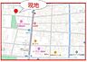 地図：現地案内図です。