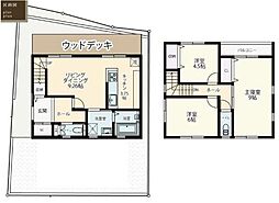横須賀市新築戸建 駅歩8分 SIC 庭付 ウッドデッキ
