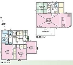 26号棟茅ヶ崎市新築戸建 2台駐車可 パントリー