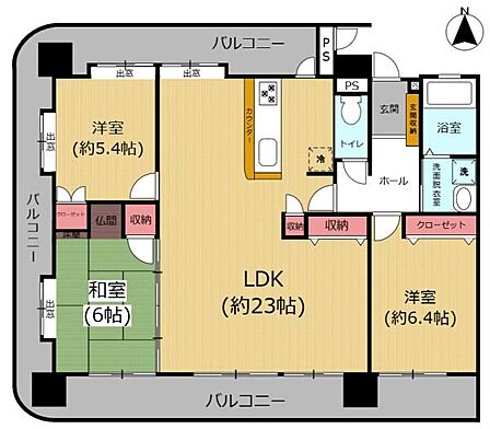 ※図面と現況が異なる場合は現況を優先させていただきます。