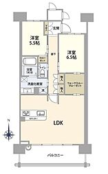 シティライフ豊橋前田町 2LDKの間取図画像