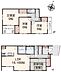 間取り：1号棟◇4ＬＤＫ◇土地面積／203.00平方メートル（61.40坪）建物面積／103.50平方メートル（31.30坪）