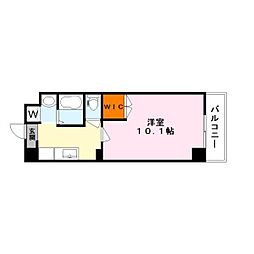 アートプラザ・ユー 1Kの間取図画像