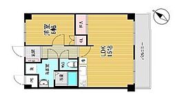 アルカディアニ町 1LDKの間取図画像