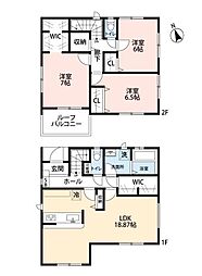 鴻巣市ひばり野　中古戸建　築4年×角地