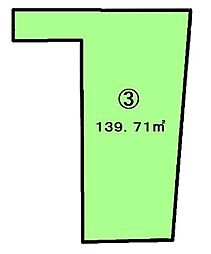 武蔵村山市中原3丁目　売地　全5区画　3号区