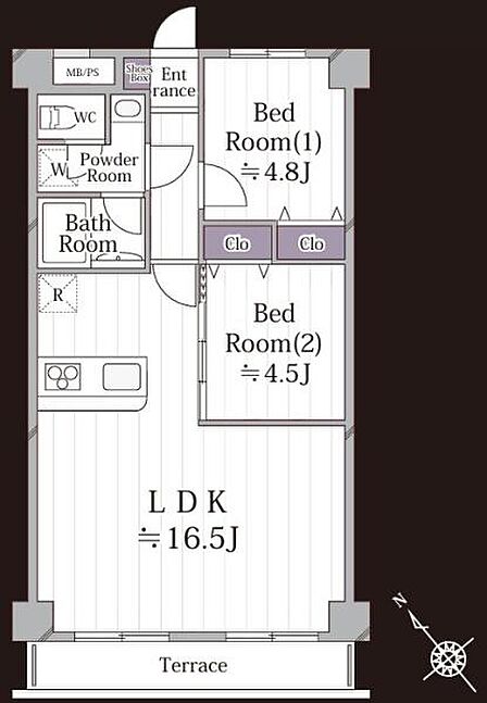 2LDK