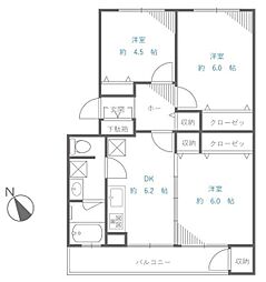 立川市羽衣町住宅 3号棟