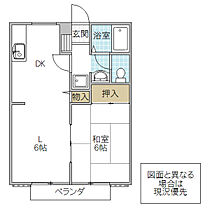 フローラハイツ 102号室 ｜ 茨城県水戸市開江町（賃貸アパート1LDK・1階・40.92㎡） その2